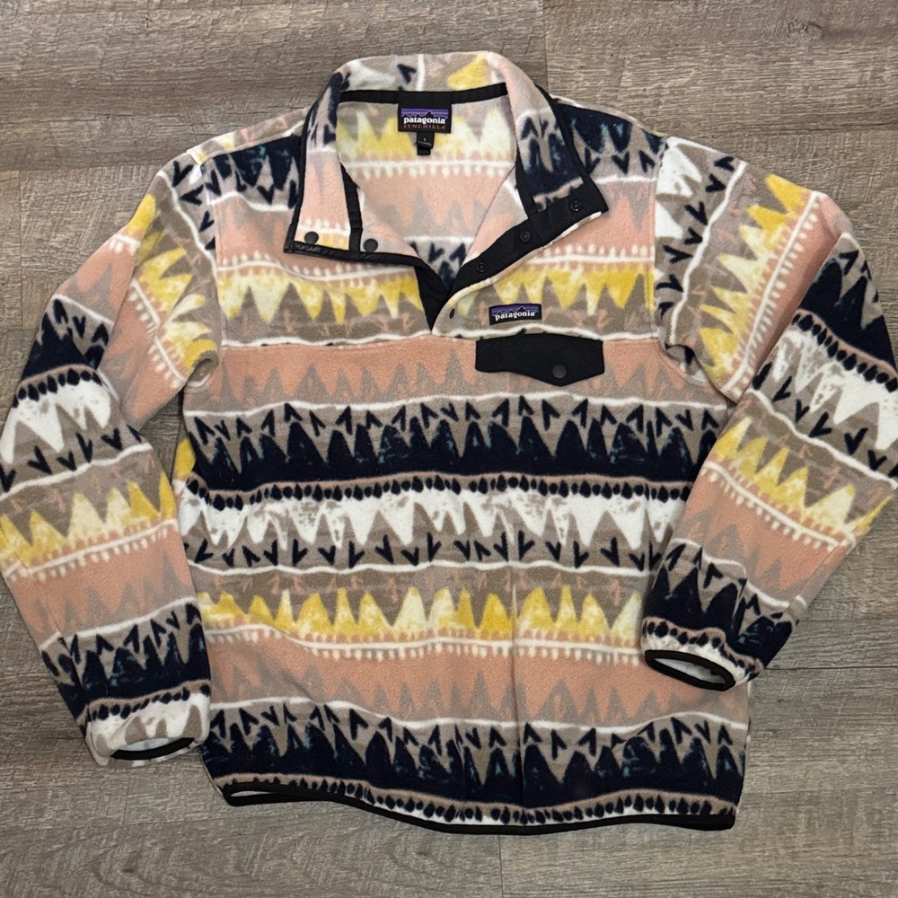 Patagonia Multicolor Synchilla Fleece Pullover L